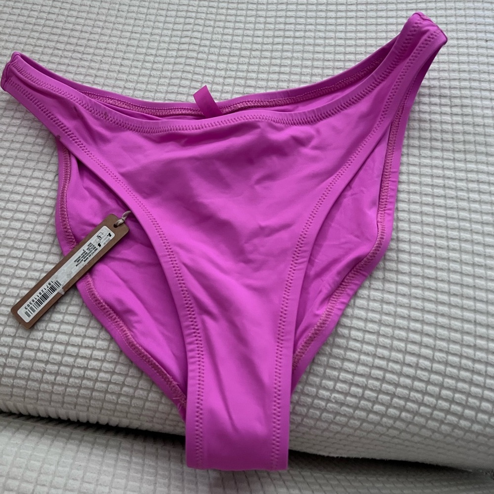 SKIMS Bright Pink Bikini Bottom